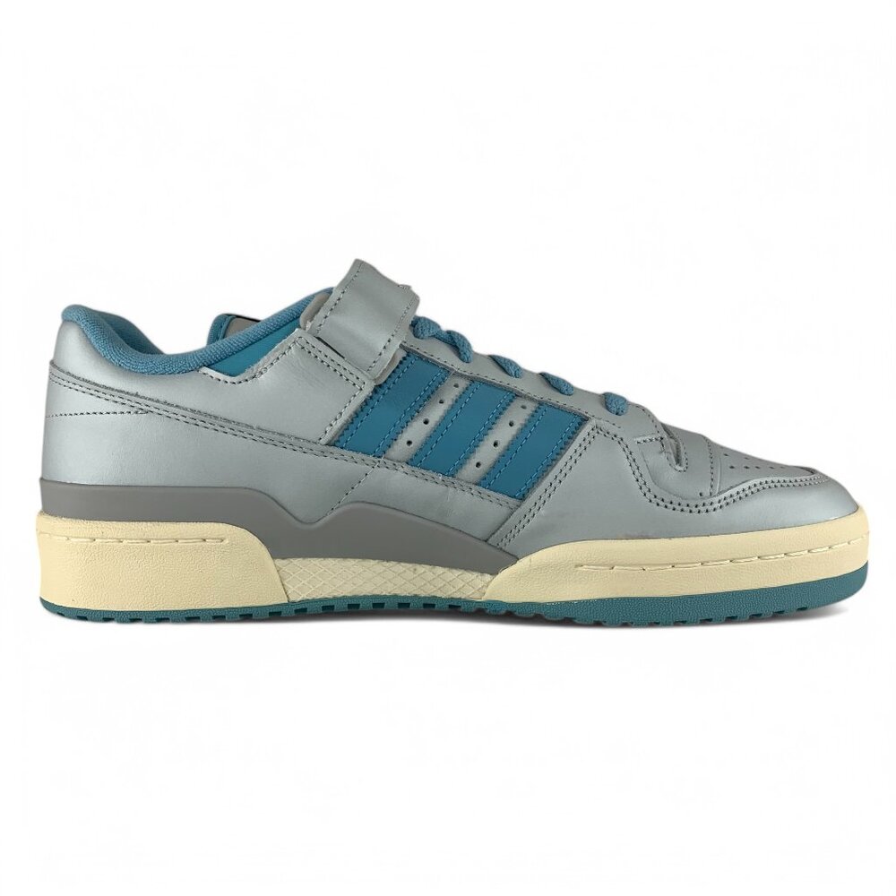adidas Forum 84 Low Silver Preloved Blue Men's Shoes Sneakers FZ6294 - Picture 2 of 9